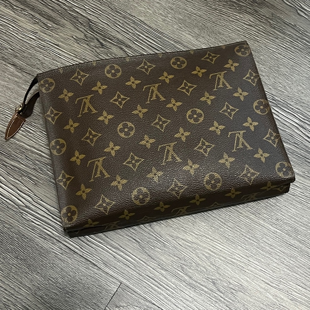 Louis Vuitton Poche Toilet Monogram Canvas Toiletry Bag